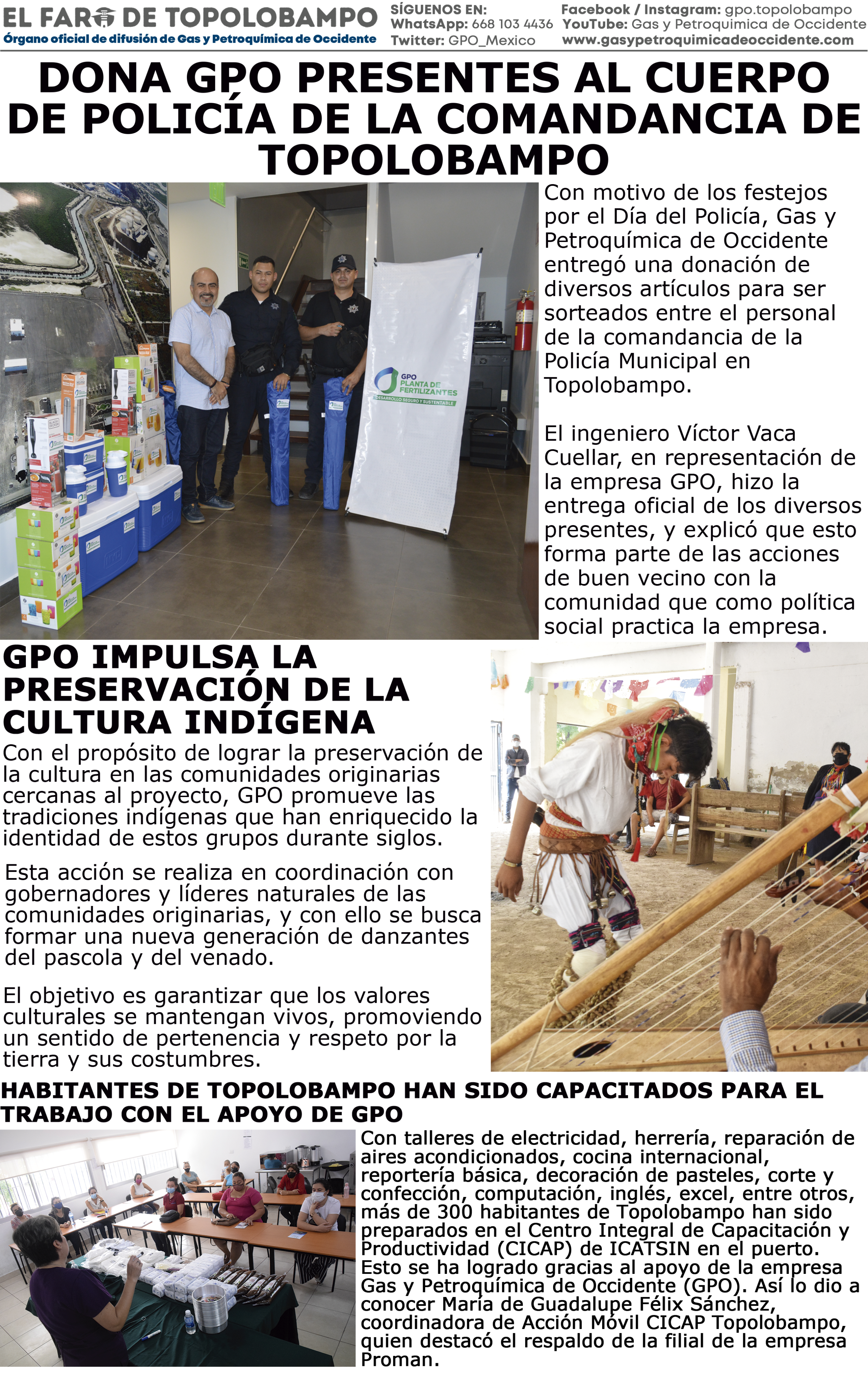 GPO - El Faro de Topolobampo - B - Español - Enero 2022