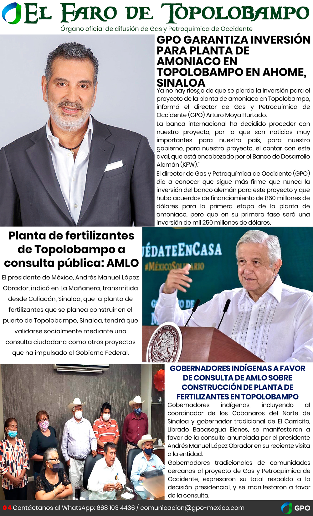 GPO - El Faro de Topolobampo - B - Español - Agosto 2020