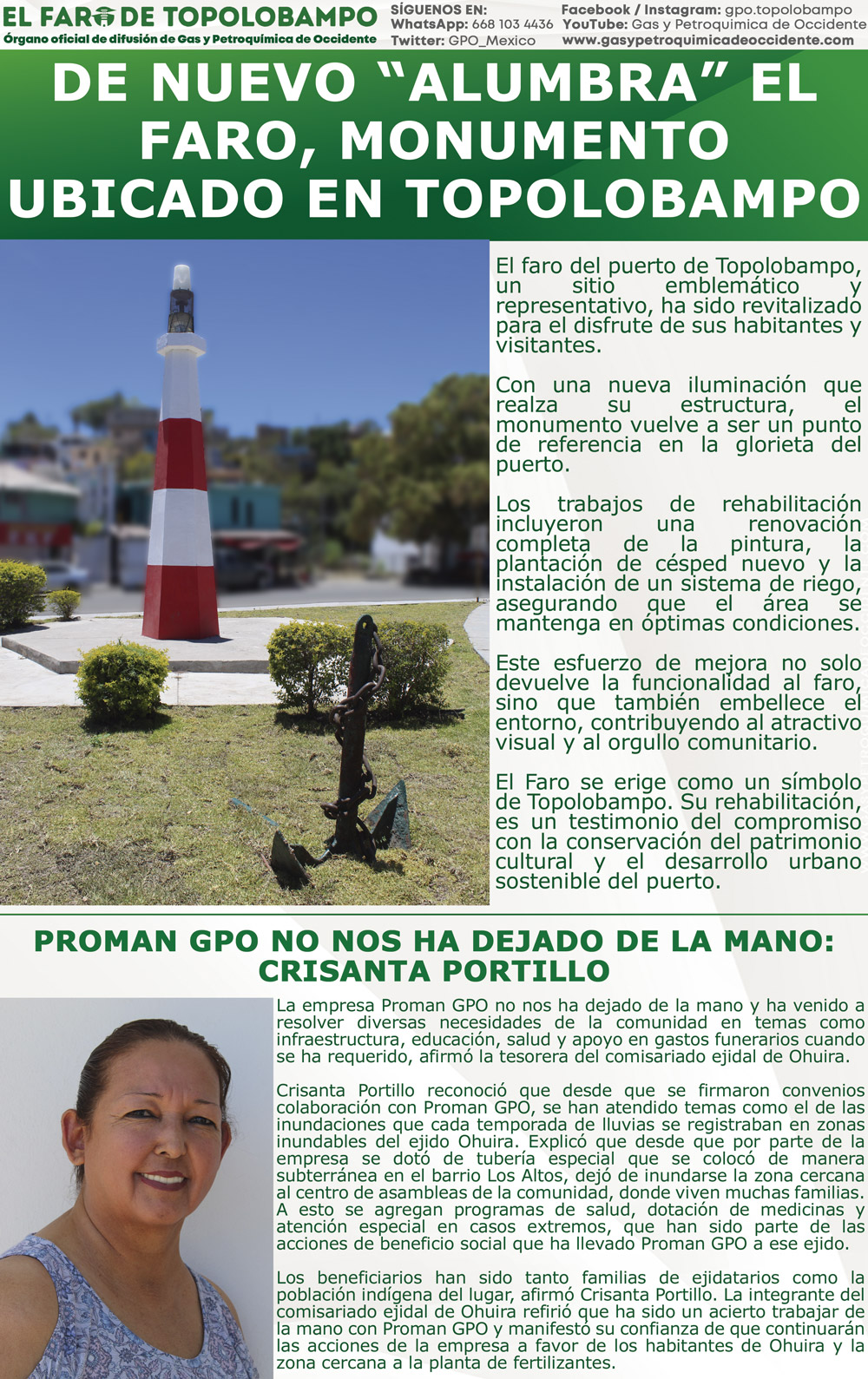 GPO - El Faro de Topolobampo - B - Español - Enero 2022