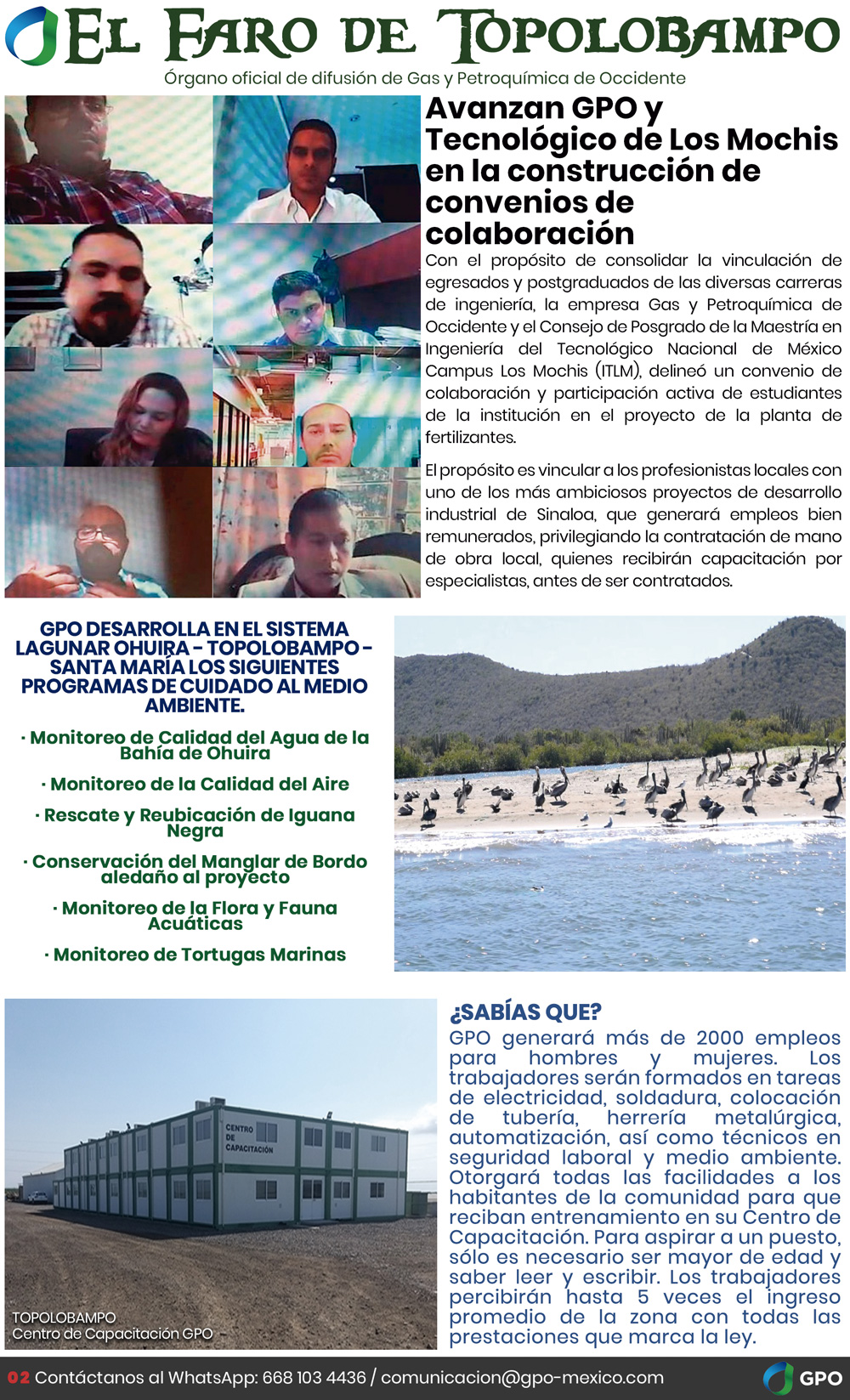 GPO - El Faro de Topolobampo - B - Español - Junio 2020