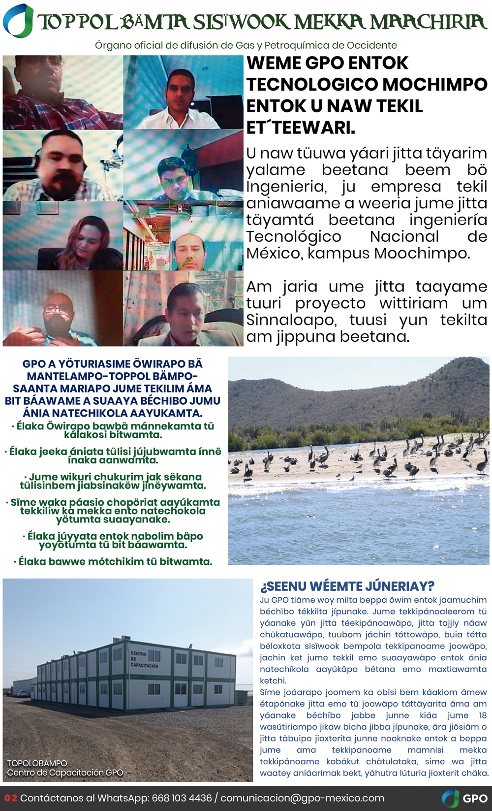 GPO - El Faro de Topolobampo - B - Yoreme - Junio 2020